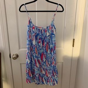 Lilly Pulitzer Red Right Return Daphne Dress - M